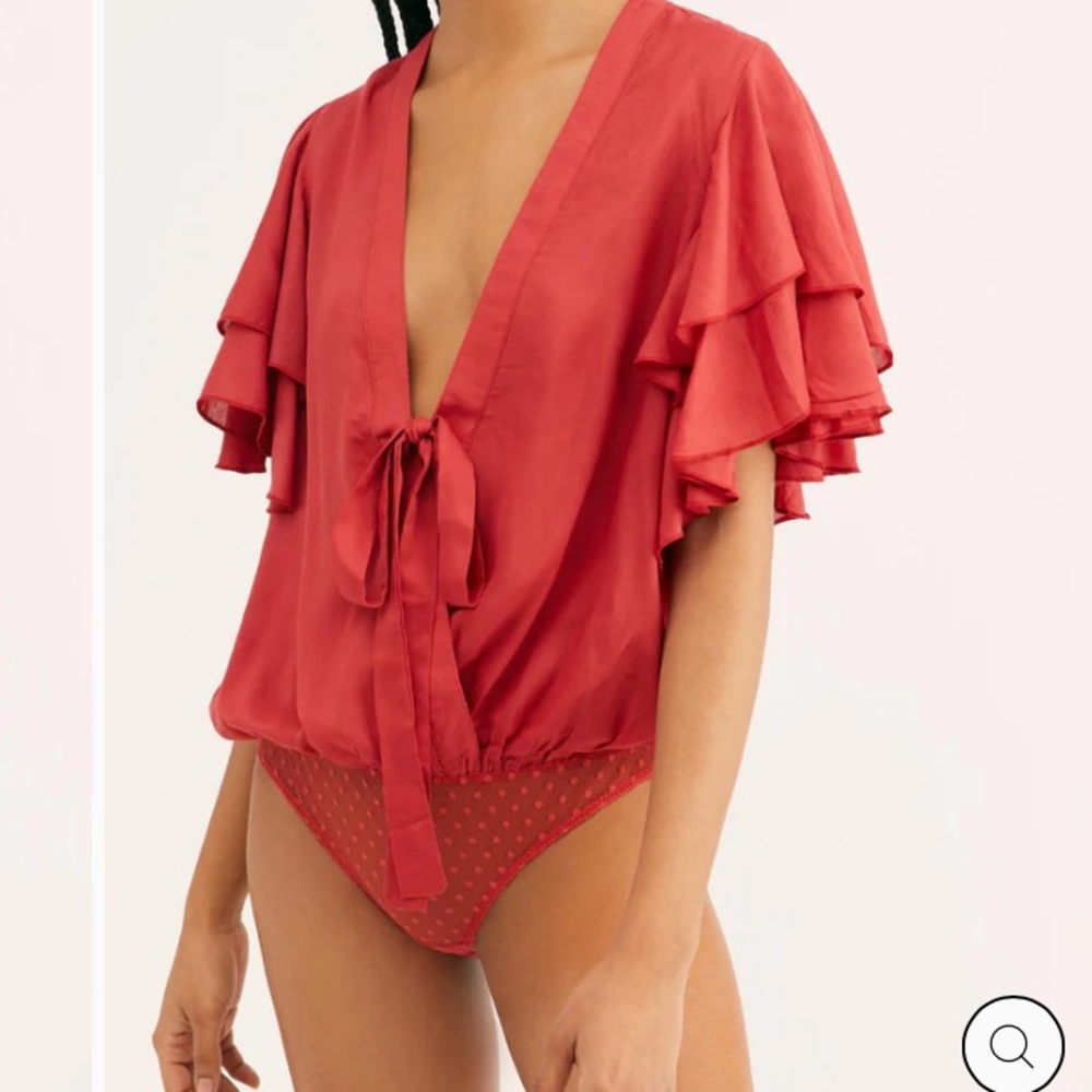 Intimately Free People Call Me Later Solid Bodysuit